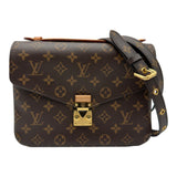 ルイ・ヴィトン LOUIS VUITTON ポシェット・メティスMM M44875 ブラウン モノグラム/レザー レディース ショルダーバッグ