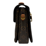 ルイ・ヴィトン LOUIS VUITTON ポシェット・メティスMM M44875 ブラウン モノグラム/レザー レディース ショルダーバッグ