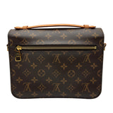ルイ・ヴィトン LOUIS VUITTON ポシェット・メティスMM M44875 ブラウン モノグラム/レザー レディース ショルダーバッグ