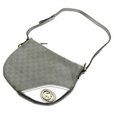 グッチ GUCCI GGキャンバス ショルダーバッグ 169998 メタリックシルバー GGキャンバス レディース ショルダーバッグ