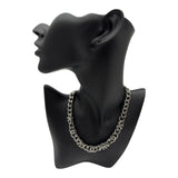 シャネル CHANEL ココマーク チェーンネックレス シルバー メタル/ストラス アクセサリー
