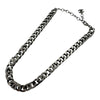 シャネル CHANEL ココマーク チェーンネックレス シルバー メタル/ストラス アクセサリー
