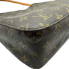 ルイ・ヴィトン LOUIS VUITTON ルーピングMM M51146 ブラウン モノグラム/レザー レディース ショルダーバッグ