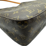 ルイ・ヴィトン LOUIS VUITTON ルーピングMM M51146 ブラウン モノグラム/レザー レディース ショルダーバッグ