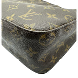 ルイ・ヴィトン LOUIS VUITTON ルーピングMM M51146 ブラウン モノグラム/レザー レディース ショルダーバッグ
