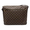 ルイ・ヴィトン LOUIS VUITTON ブルックリンMM N51211 ブラウン ダミエ/レザー レディース ショルダーバッグ