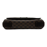 ルイ・ヴィトン LOUIS VUITTON ブルックリンMM N51211 ブラウン ダミエ/レザー レディース ショルダーバッグ