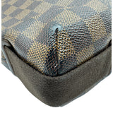 ルイ・ヴィトン LOUIS VUITTON ブルックリンMM N51211 ブラウン ダミエ/レザー レディース ショルダーバッグ