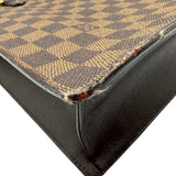 ルイ・ヴィトン LOUIS VUITTON ヴェニスPM N51145 ブラウン ダミエ/レザー レディース トートバッグ