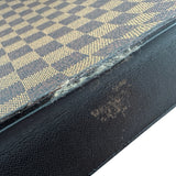 ルイ・ヴィトン LOUIS VUITTON ヴェニスPM N51145 ブラウン ダミエ/レザー レディース トートバッグ