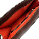 ルイ・ヴィトン LOUIS VUITTON ヴェニスPM N51145 ブラウン ダミエ/レザー レディース トートバッグ