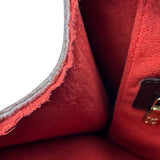 ルイ・ヴィトン LOUIS VUITTON ヴェニスPM N51145 ブラウン ダミエ/レザー レディース トートバッグ