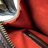 ルイ・ヴィトン LOUIS VUITTON ヴェニスPM N51145 ブラウン ダミエ/レザー レディース トートバッグ
