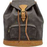 ルイ・ヴィトン LOUIS VUITTON モンスリMM M51136 モノグラム レディース リュック デイパック