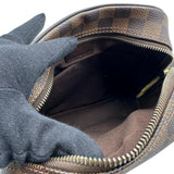 ルイ・ヴィトン LOUIS VUITTON オラフPM N41442 ブラウン ダミエ/レザー レディース ショルダーバッグ