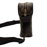 ルイ・ヴィトン LOUIS VUITTON オラフPM N41442 ブラウン ダミエ/レザー レディース ショルダーバッグ
