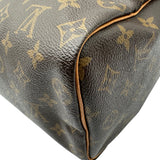 ルイ・ヴィトン LOUIS VUITTON スピーディ25 M41528 ブラウン モノグラム/レザー レディース ボストンバッグ