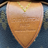 ルイ・ヴィトン LOUIS VUITTON スピーディ25 M41528 ブラウン モノグラム/レザー レディース ボストンバッグ