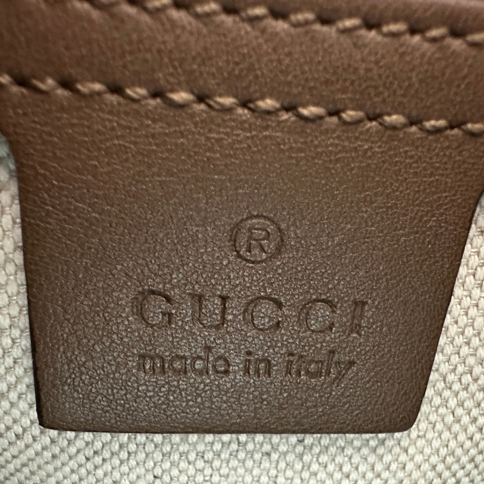 グッチ GUCCI GGスプリーム スモールボストンバッグ 322231 ブラウン