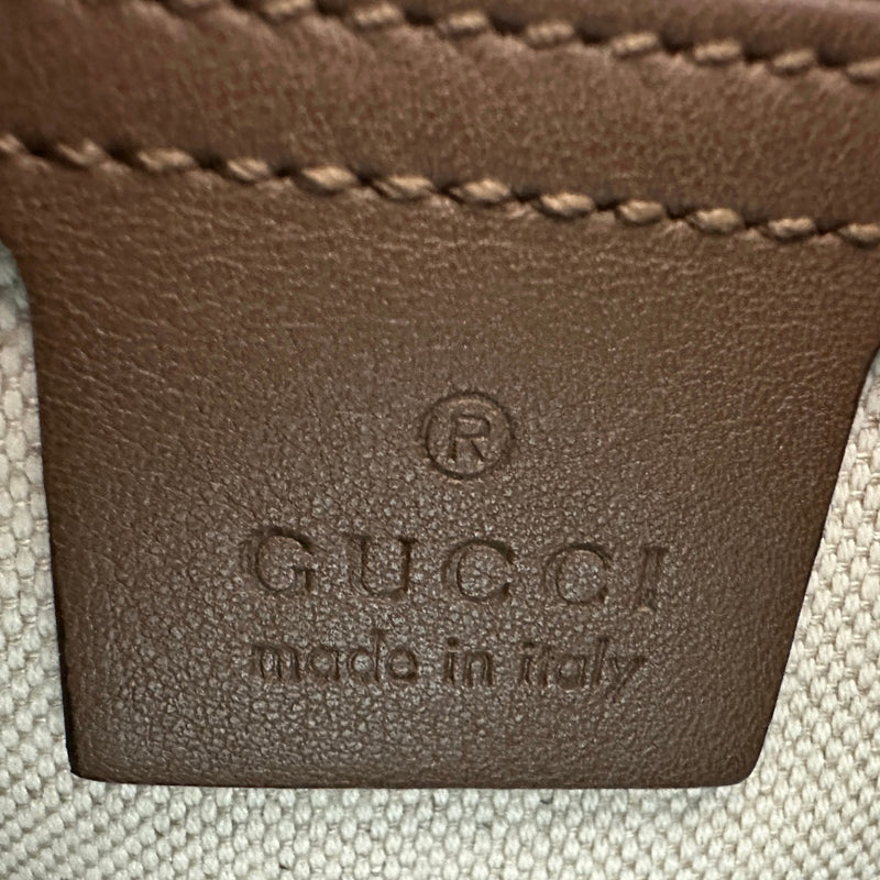 グッチ GUCCI GGスプリーム スモールボストンバッグ 322231 ブラウン
