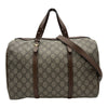 グッチ GUCCI GGスプリーム スモールボストンバッグ 322231 ブラウン GGスプリーム/レザー レディース ボストンバッグ