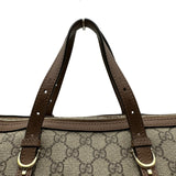 グッチ GUCCI GGスプリーム スモールボストンバッグ 322231 ブラウン GGスプリーム/レザー レディース ボストンバッグ