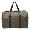 グッチ GUCCI GGスプリーム スモールボストンバッグ 322231 ブラウン GGスプリーム/レザー レディース ボストンバッグ