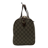 グッチ GUCCI GGスプリーム スモールボストンバッグ 322231 ブラウン GGスプリーム/レザー レディース ボストンバッグ