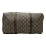 グッチ GUCCI GGスプリーム スモールボストンバッグ 322231 ブラウン GGスプリーム/レザー レディース ボストンバッグ