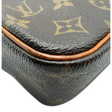 ルイ・ヴィトン LOUIS VUITTON ポシェット・シテ M51183 ブラウン モノグラム/レザー レディース ショルダーバッグ