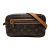 ルイ・ヴィトン LOUIS VUITTON ポシェット・シテ M51183 ブラウン モノグラム/レザー レディース ショルダーバッグ