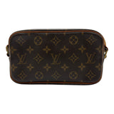 ルイ・ヴィトン LOUIS VUITTON ポシェット・シテ M51183 ブラウン モノグラム/レザー レディース ショルダーバッグ