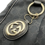 グッチ GUCCI スーキー GGキャンバスホーボーバッグ 232955 ブラック GGキャンバス/レザー レディース ショルダーバッグ