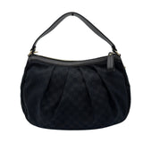 グッチ GUCCI スーキー GGキャンバスホーボーバッグ 232955 ブラック GGキャンバス/レザー レディース ショルダーバッグ