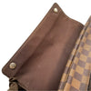 ルイ・ヴィトン LOUIS VUITTON ナヴィグリオ N45255 ブラウン ダミエ/レザー メンズ ショルダーバッグ