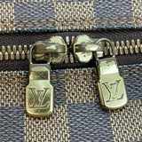 ルイ・ヴィトン LOUIS VUITTON ナヴィグリオ N45255 ブラウン ダミエ/レザー メンズ ショルダーバッグ