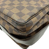 ルイ・ヴィトン LOUIS VUITTON ナヴィグリオ N45255 ブラウン ダミエ/レザー メンズ ショルダーバッグ
