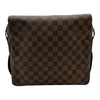 ルイ・ヴィトン LOUIS VUITTON ナヴィグリオ N45255 ブラウン ダミエ/レザー メンズ ショルダーバッグ