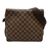 ルイ・ヴィトン LOUIS VUITTON ナヴィグリオ N45255 ブラウン ダミエ/レザー メンズ ショルダーバッグ