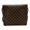 ルイ・ヴィトン LOUIS VUITTON ナヴィグリオ N45255 ブラウン ダミエ/レザー メンズ ショルダーバッグ