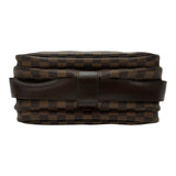 ルイ・ヴィトン LOUIS VUITTON ナヴィグリオ N45255 ブラウン ダミエ/レザー メンズ ショルダーバッグ