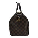 ルイ・ヴィトン LOUIS VUITTON スピーディ30 N41531 ブラウン ダミエ/レザー レディース ボストンバッグ