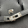 エルメス HERMES バーキン25 K刻 ブラック シルバー金具 トゴ レディース ハンドバッグ