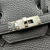 エルメス HERMES バーキン25 K刻 ブラック シルバー金具 トゴ レディース ハンドバッグ