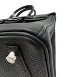 エルメス HERMES バーキン25 K刻 ブラック シルバー金具 トゴ レディース ハンドバッグ