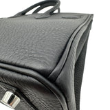 エルメス HERMES バーキン25 K刻 ブラック シルバー金具 トゴ レディース ハンドバッグ