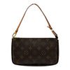 ルイ・ヴィトン LOUIS VUITTON ポシェット・アクセソワール M51980 ブラウン モノグラム/レザー レディース ハンドバッグ