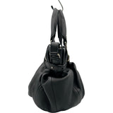 セリーヌ CELINE ピローハンドバッグ ブラック レザー レディース ショルダーバッグ