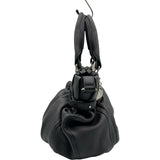 セリーヌ CELINE ピローハンドバッグ ブラック レザー レディース ショルダーバッグ