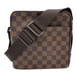 ルイ・ヴィトン LOUIS VUITTON オラフPM N41442 ブラウン ダミエ/レザー レディース ショルダーバッグ
